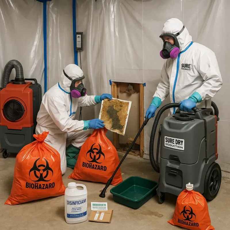 Contaminated Water Handling Protocols process in Collings Lakes, NJ