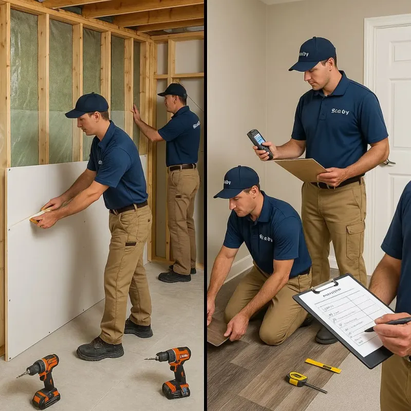 Repairs and Reconstruction process in Collings Lakes, NJ
